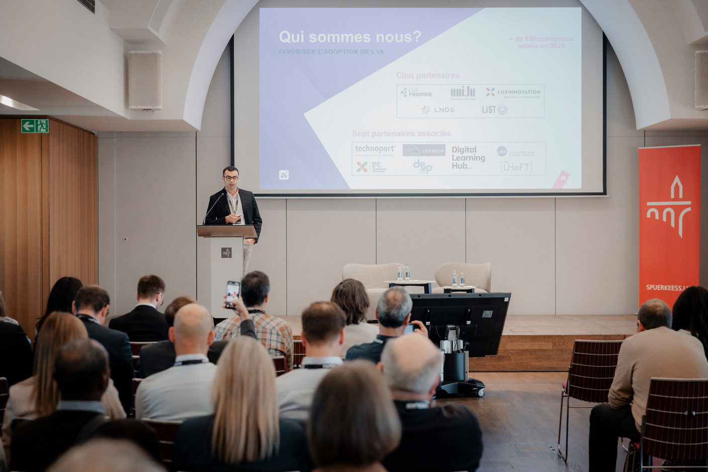 Paul Rigaux (Luxembourg AI Factory). Photo: Julian Pierrot/Paperjam