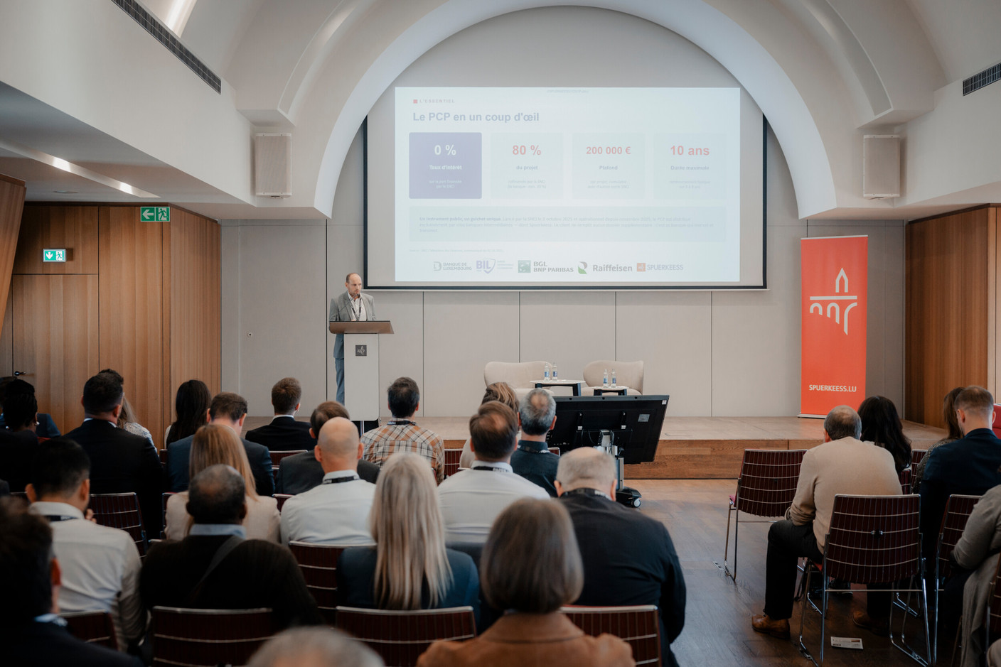 Alain Musidlak (Savings Bank). Photo: Julian Pierrot/Paperjam