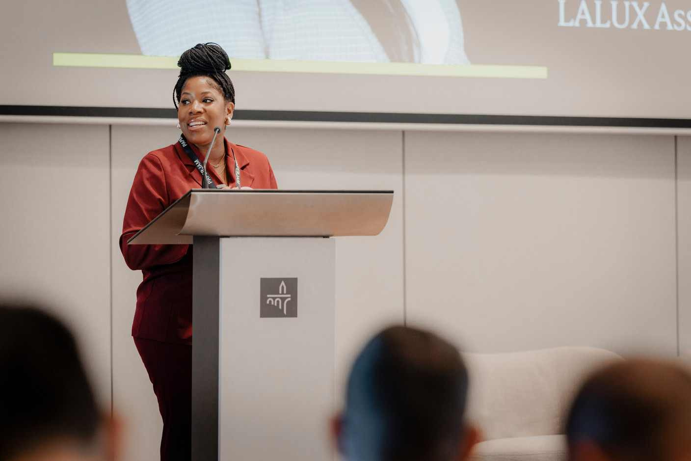 Ketsia Bakayendela (Lalux Assurances). Photo: Julian Pierrot/Paperjam