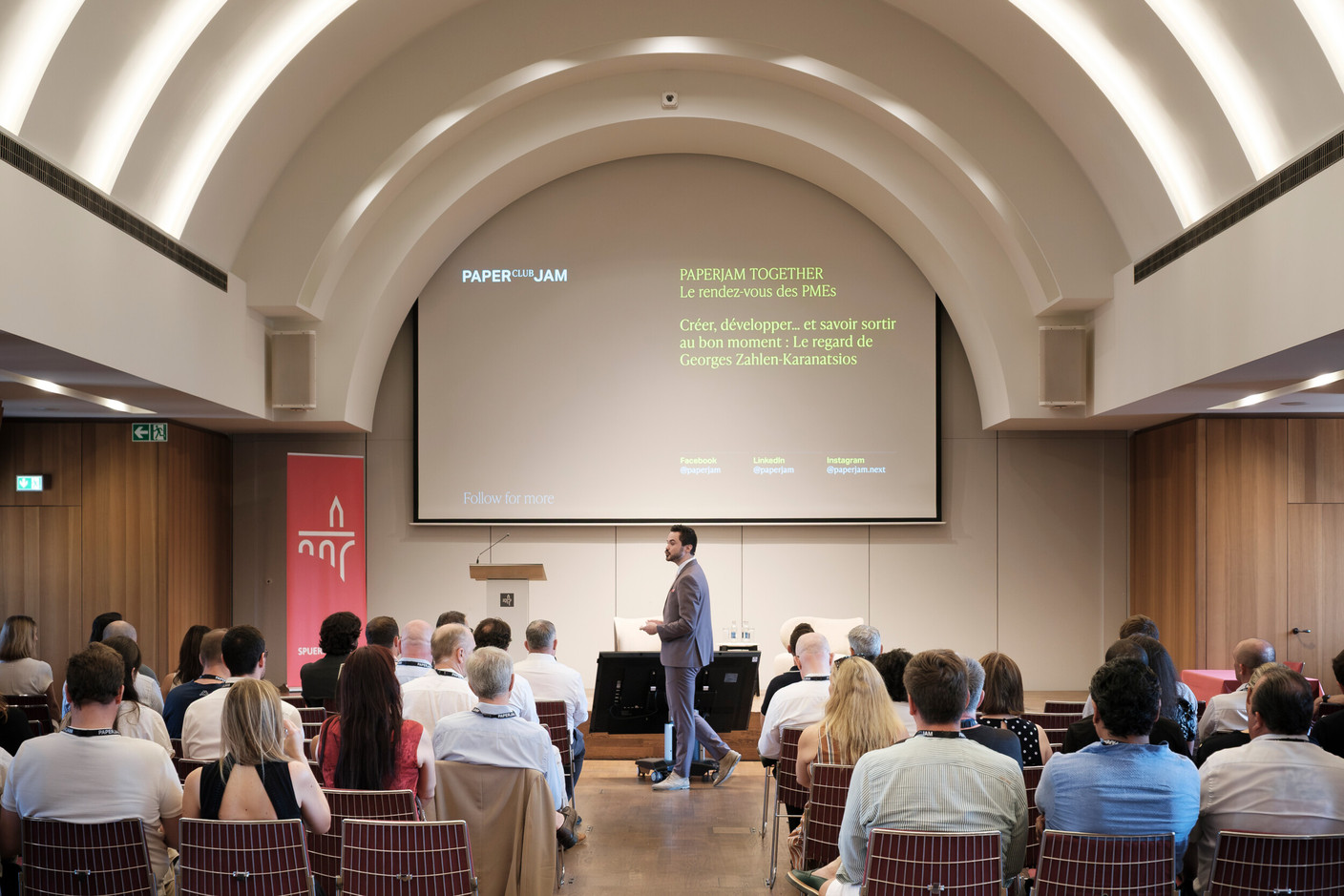 Paperjam Together – The SME Forum: Creating, growing and knowing when to exit: Georges Zahlen-Karanatsios’s perspective. Jan Hanrion/Paperjam