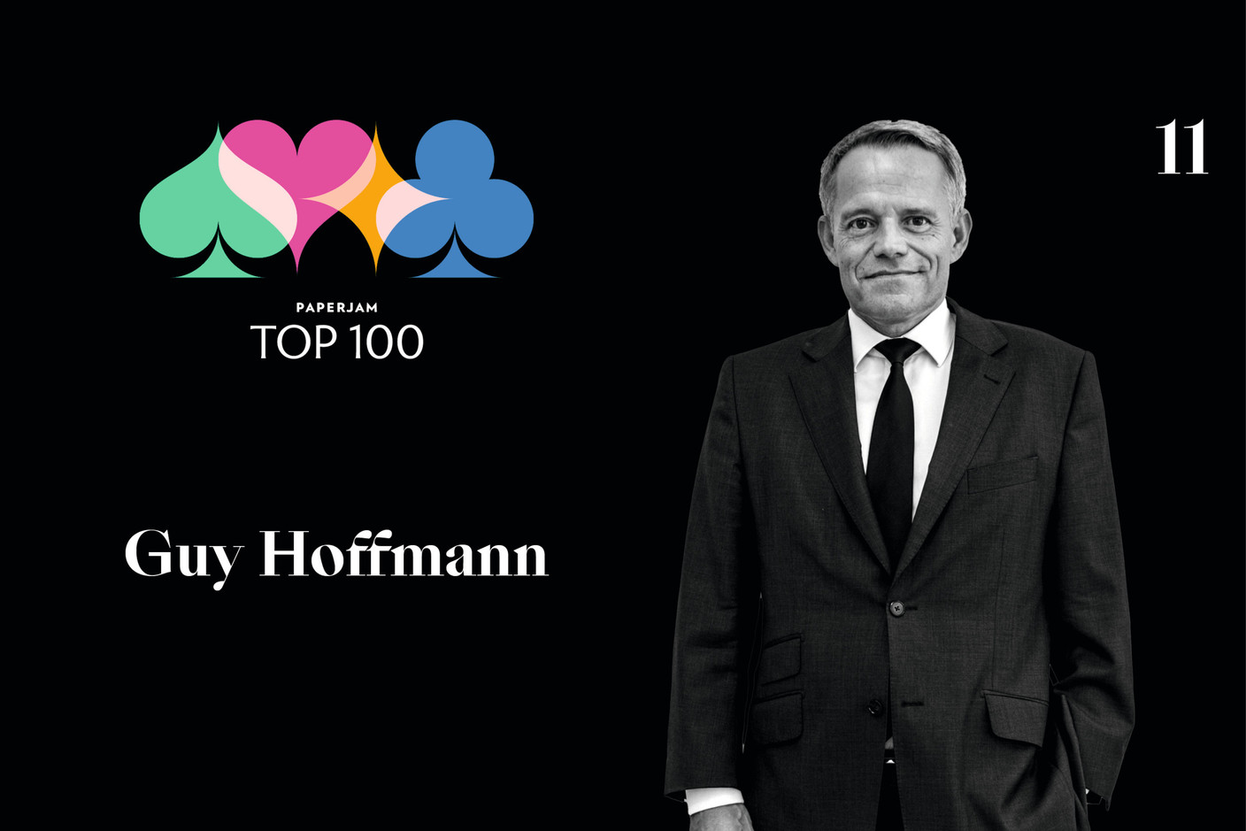 Guy Hoffmann, 11e du Paperjam Top 100 2020. (Illustration: Maison Moderne)