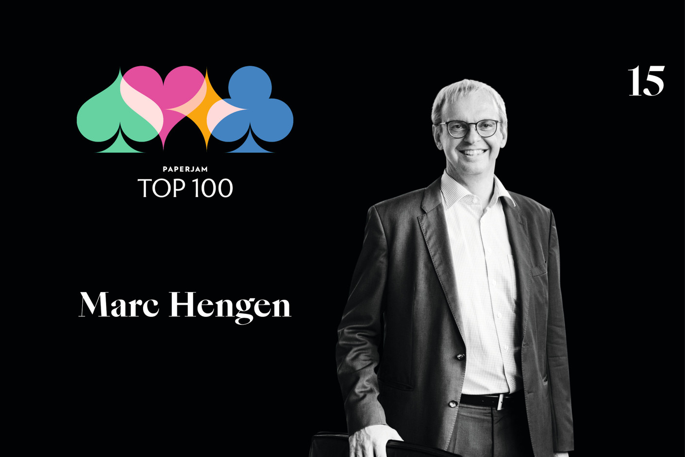Marc Hengen, 15e du Paperjam Top 100 2020. (Illustration: Maison Moderne)
