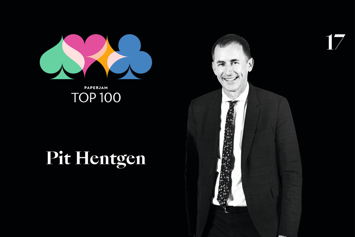 Pit Hentgen, 11e du Paperjam Top 100 2020. (Illustration: Maison Moderne)
