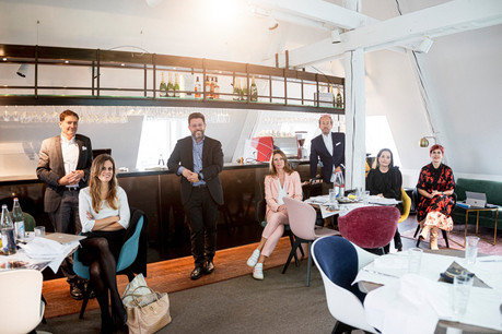Le jury indépendant, présidé par Aude Lemogne, a travaillé durant plusieurs mois dans la plus grande discrétion. (Photo: Jan Hanrion/Maison Moderne)
