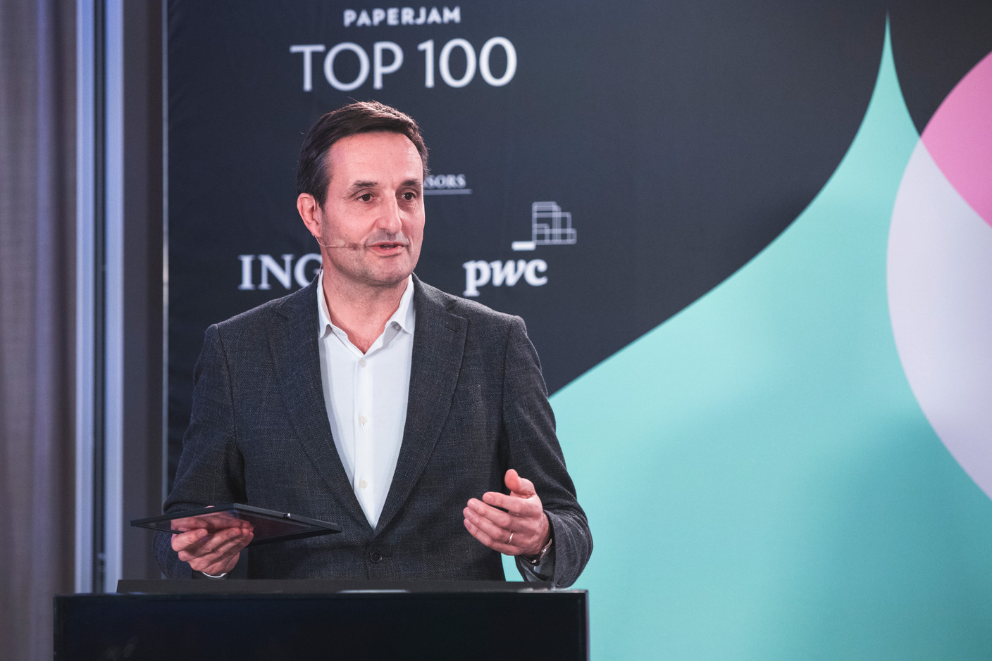 Nicolas Buck (CEO de Seqvoia), troisième du Top 100. (Photo: Simon Verjus/Maison Moderne)