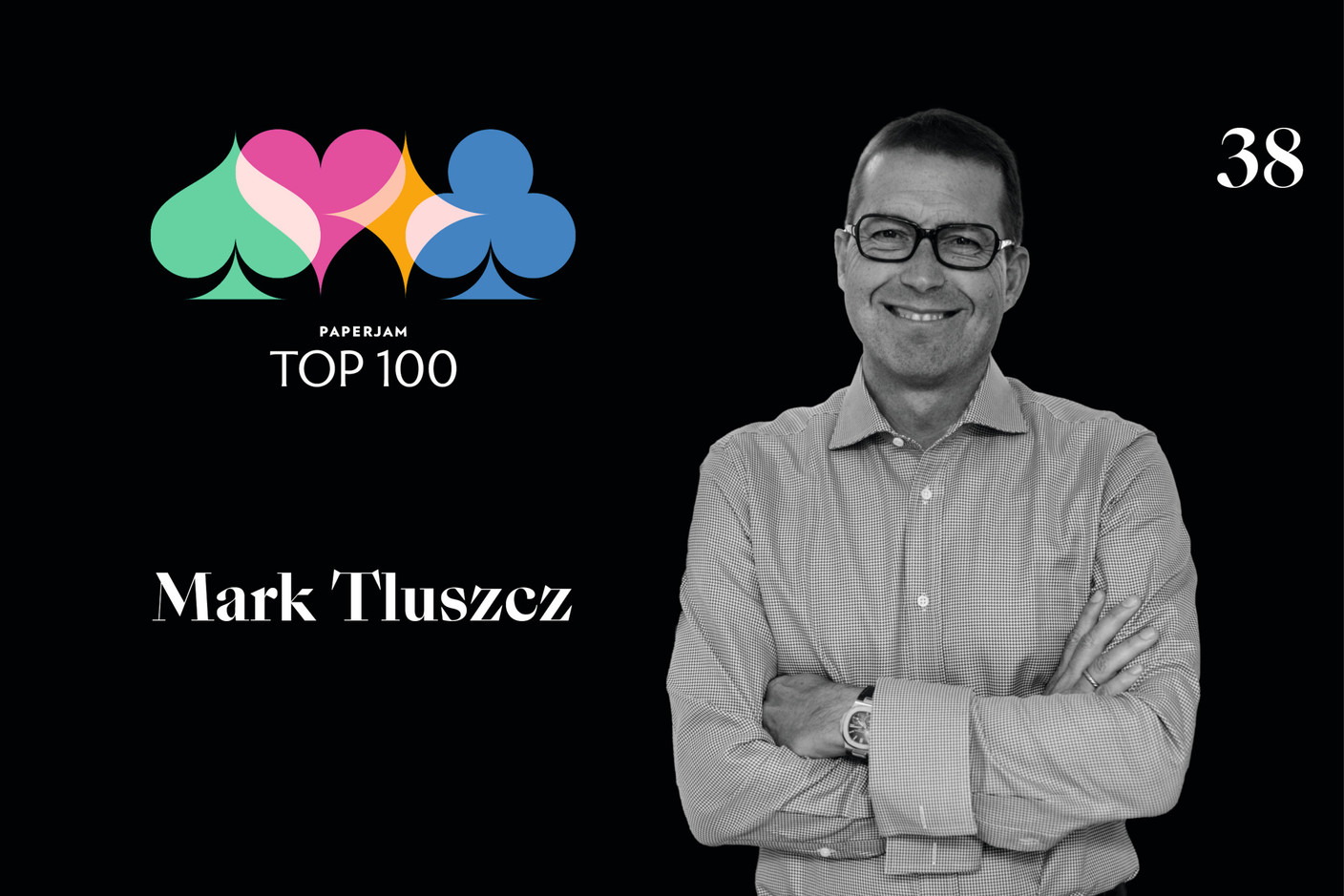 Mark Tluszcz, 38e du Paperjam Top 100 2020. (Illustration: Maison Moderne)