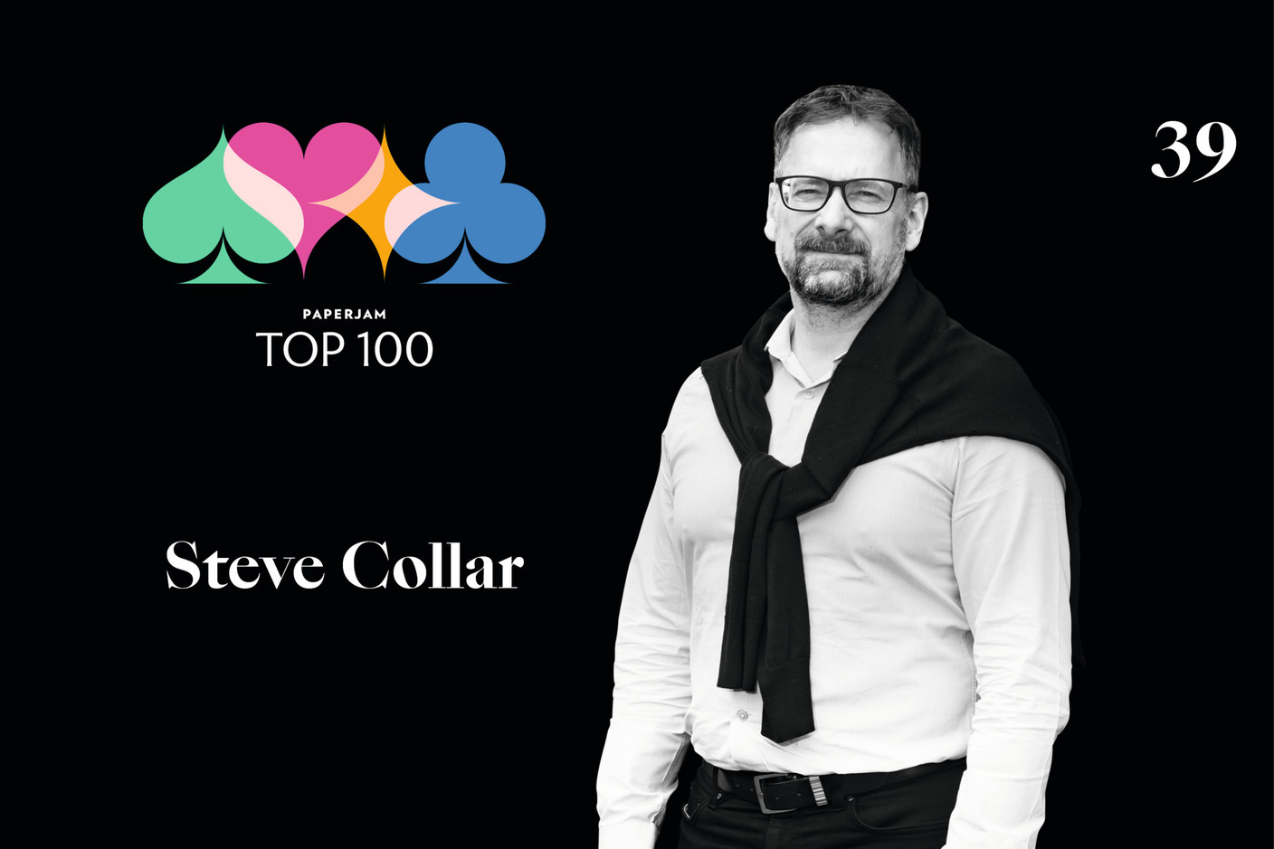 Steve Collar, 39e du Paperjam Top 100 2020. (Illustration: Maison Moderne)