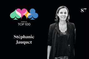 Stéphanie Jauquet, n°87 du Paperjam Top 100 2020. (Illustration: Maison Moderne)