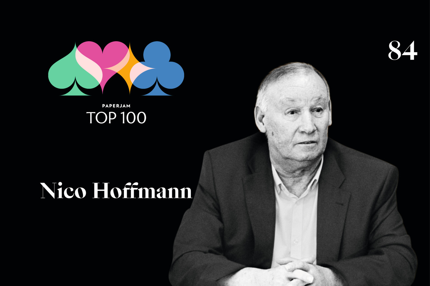 Nico Hoffmann, n°84 du Paperjam Top 100 2020. (Illustration: Maison Moderne)