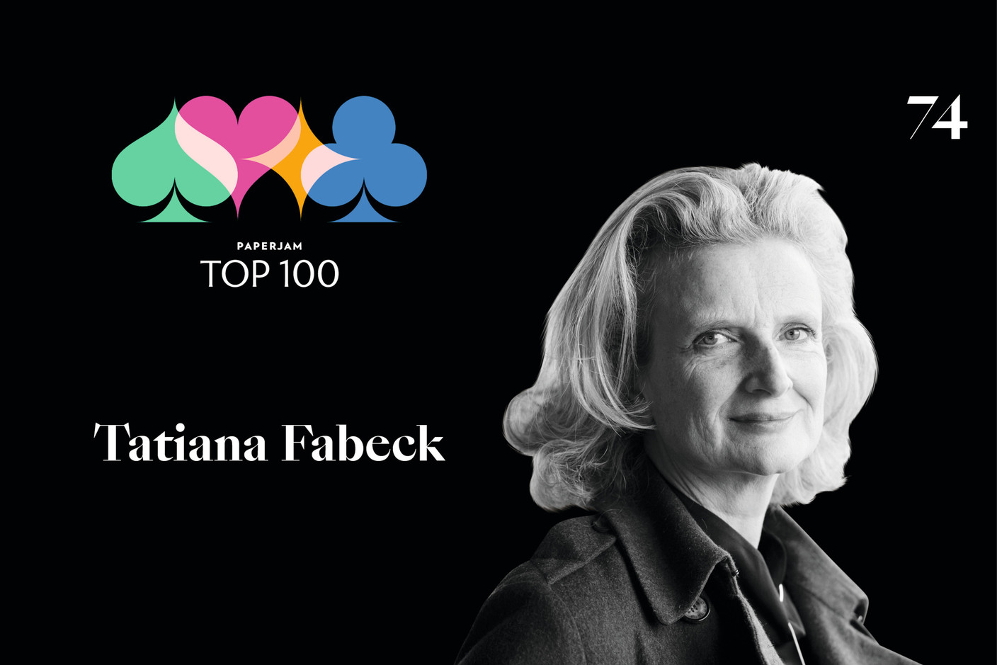 Tatiana Fabeck, 74e du Paperjam Top 100 2020. (Illustration: Maison Moderne)