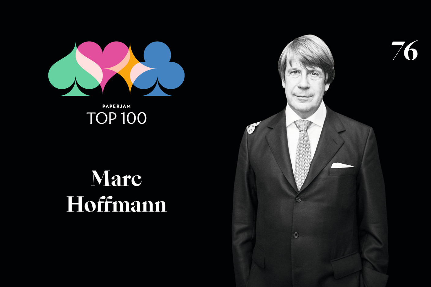 Marc Hoffmann, 76e du Paperjam Top 100 2020. (Illustration: Maison Moderne)