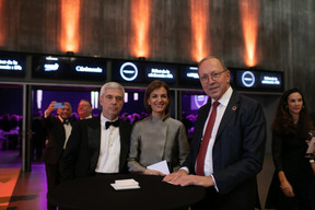 Daniel Cardoso, Julie Becker (Bourse de Luxembourg) et Robert Scharfe (Bourse de Luxembourg). (Photo: Matic Zorman/Maison Moderne)