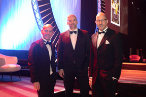 Raoul Mulheims, Jonathan Prince et Georges Berscheid (Finologee). (Photo: Matic Zorman/Maison Moderne)