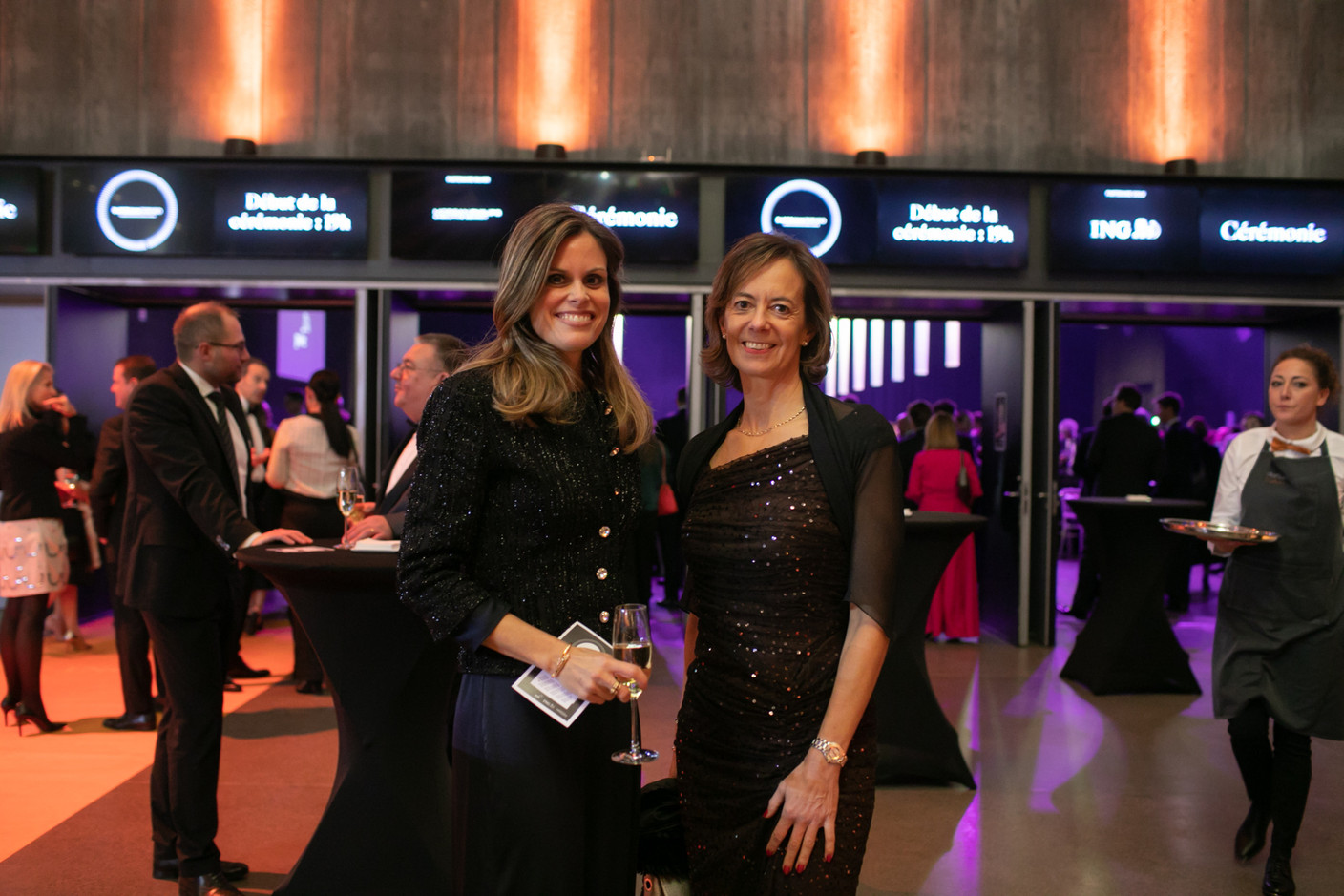 Aude Lemogne (Link Management) et Carine Feipel (Etude Carine Feipel). (Photo: Matic Zorman/Maison Moderne)
