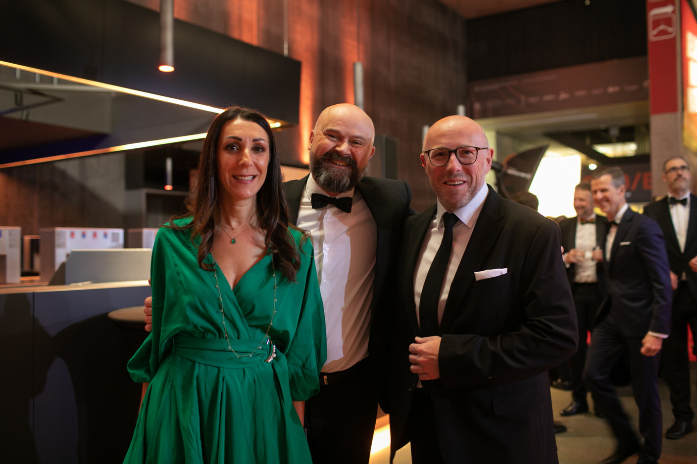 Marylène Fourny, Thierry Sossong et Patrick Siebenaler (Foyer). (Photo: Matic Zorman/Maison Moderne)