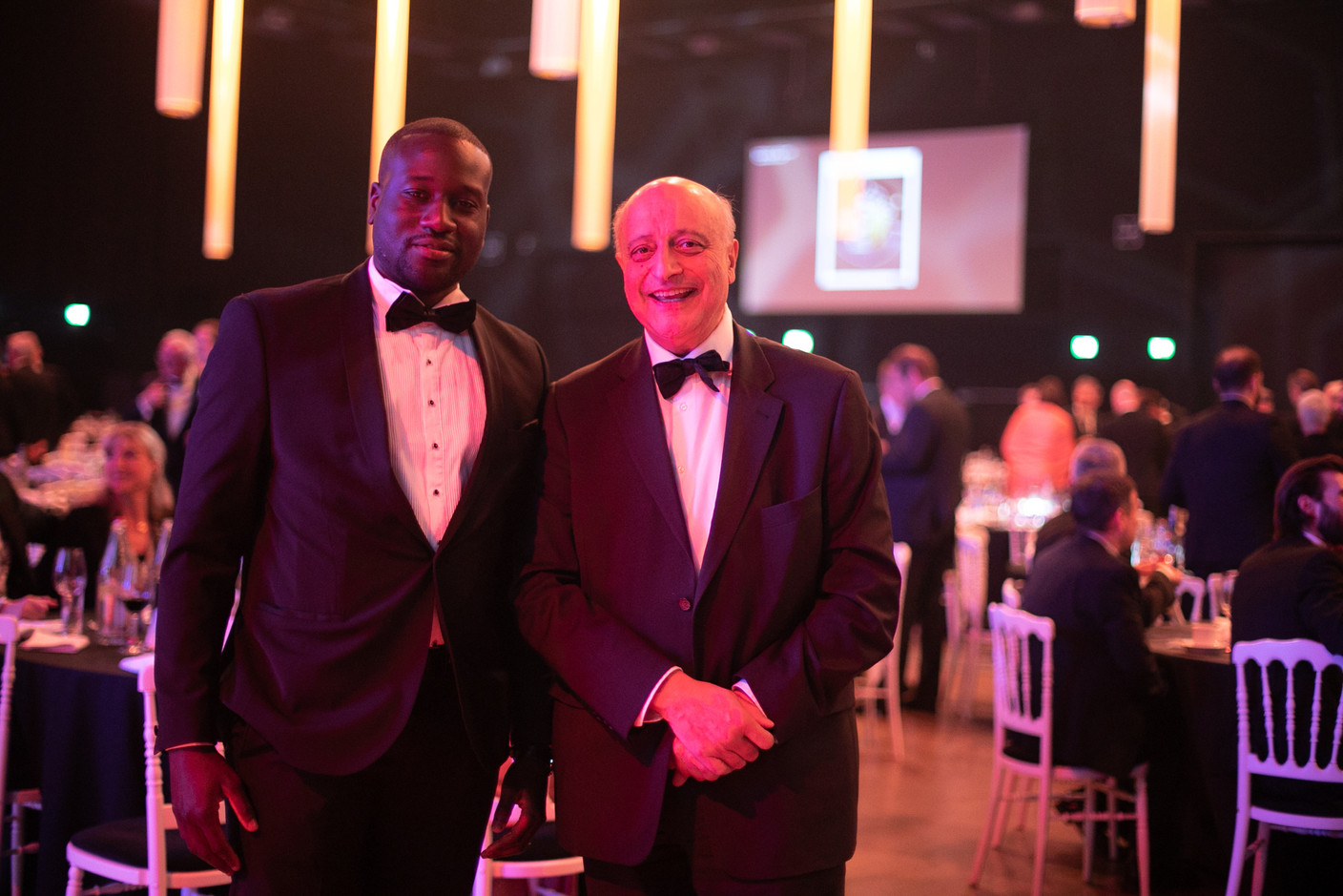 Rodrigues Kinkani (MOSI Consulting) et Jas Madhur (REGSearch). (Photo: Matic Zorman/Maison Moderne)