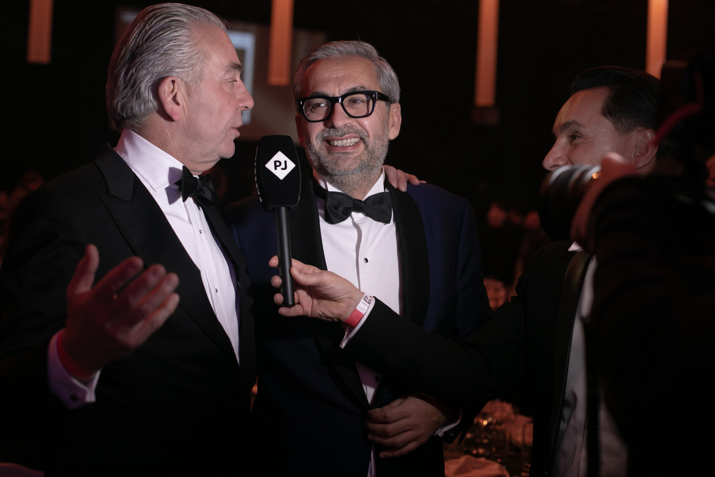Bob Kneip (Kneip Management) et Mike Koedinger (Maison Moderne). (Photo: Matic Zorman/Maison Moderne)
