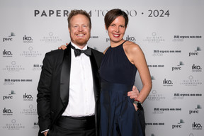 Henning Swabey (Governance) et Giulia Iannucci (KnowThyBrand Women). (Photo: Pancakes/Studion Photography)