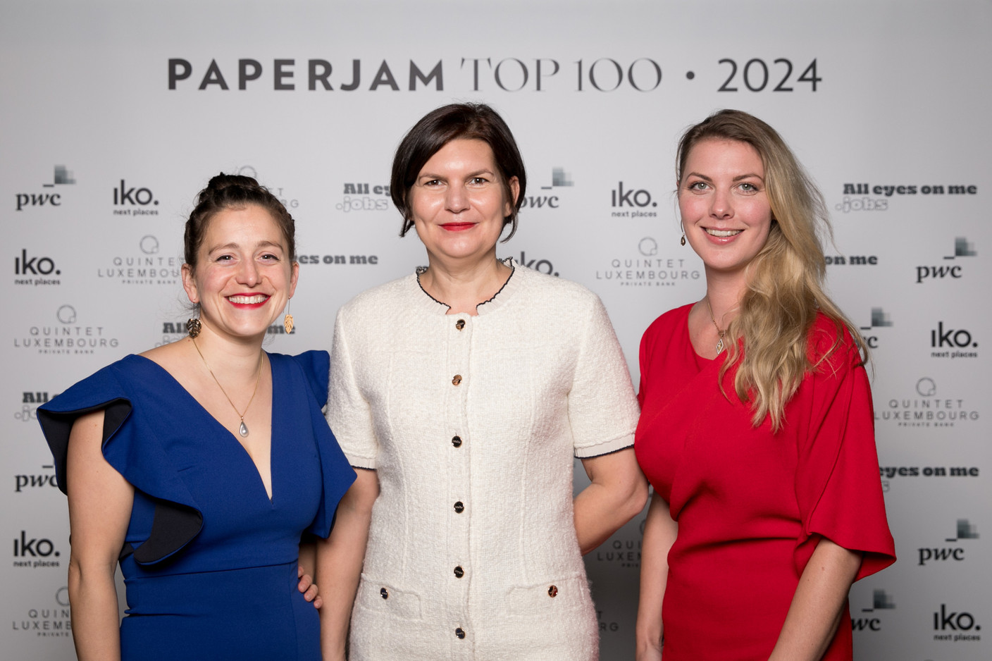 Sophie Simonin (Hansefit), Alexandra Patteri (Hamlet Consulting) et Camille Procureur (Camille@work). (Photo: Pancakes/Studion Photography)