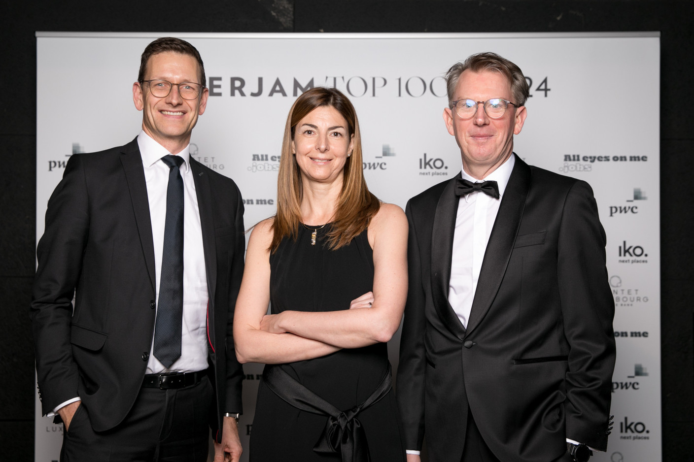 Olivier Carré (PwC), Francesca Prym (UBS) et Gregory Prym. (Photo: Pancakes/Studion Photography)