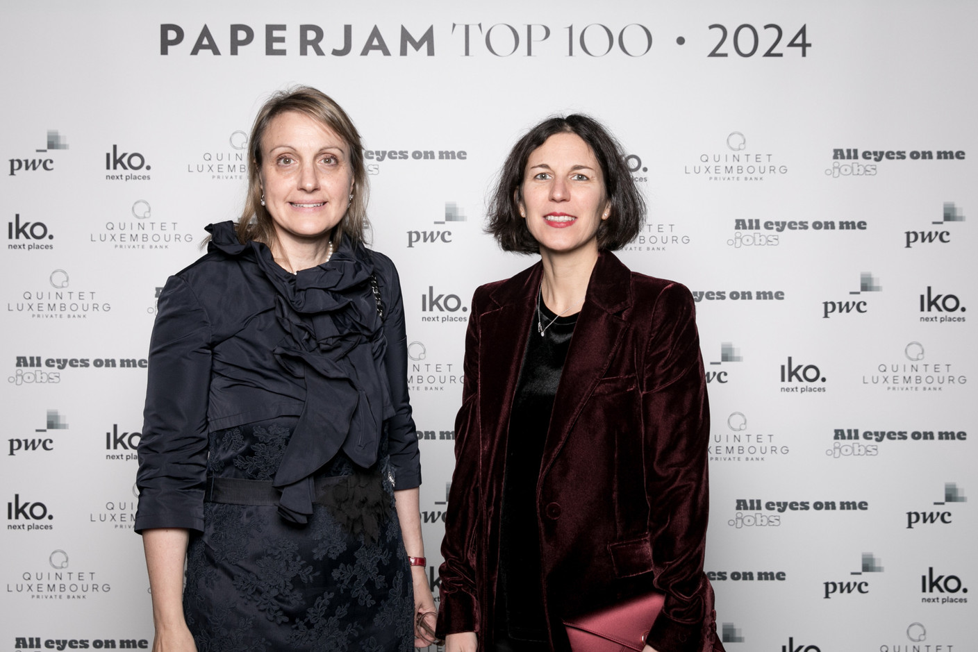 Nicoletta Centofanti (Luxembourg Sustainable Finance Initiative et Micaela Forelli (M&G Investments). (Photo: Pancakes/Studion Photography)