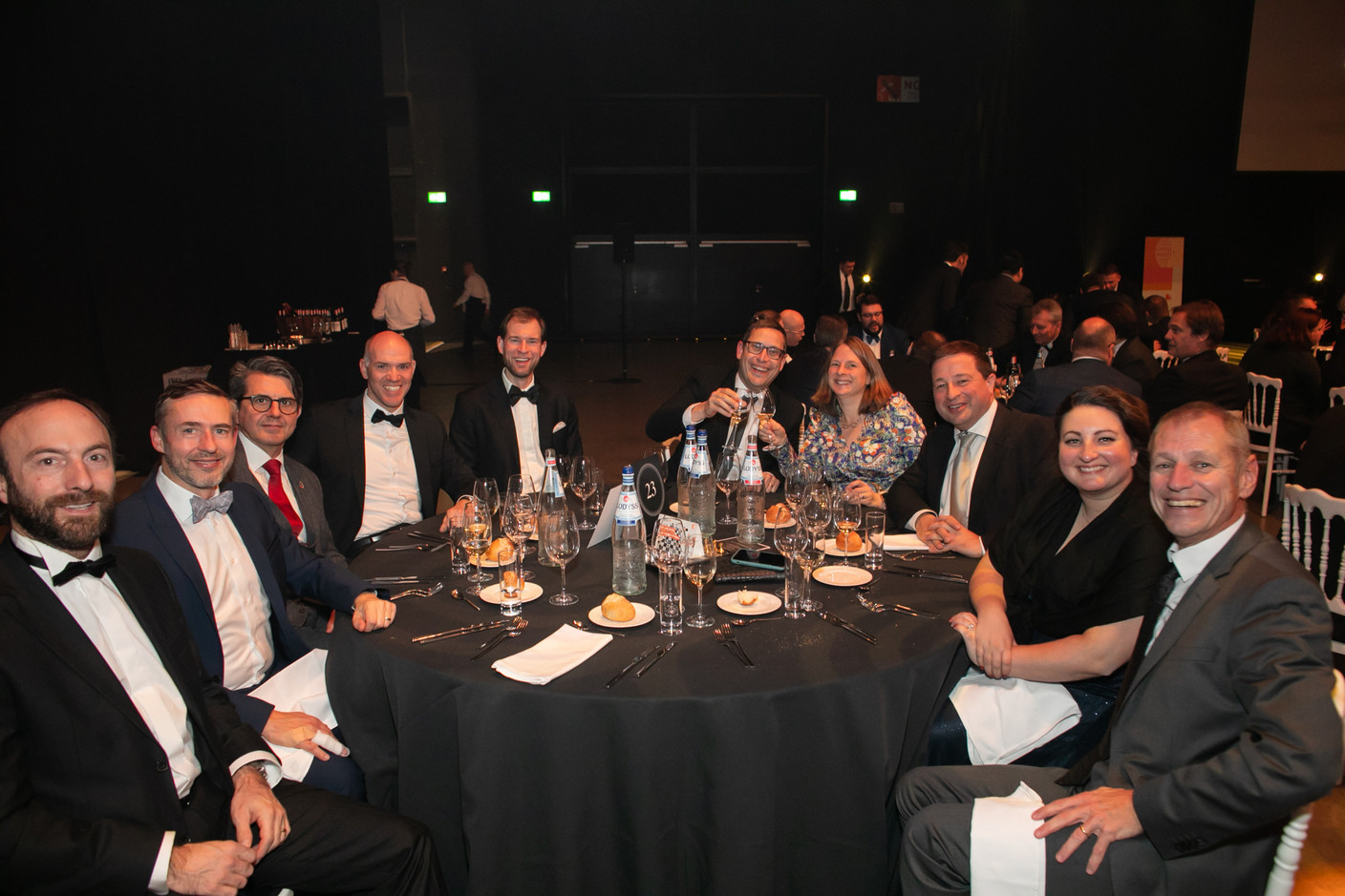 Jacques Seywert, Jean-Luc Weidert, Olivier Zirnheld, Sven Lamberty, Thierry Flies, Martine Shummer, Paul Weydert et Nathalie Muller (Schroeder & associés). (Photo: Matic Zorman/Maison Moderne)