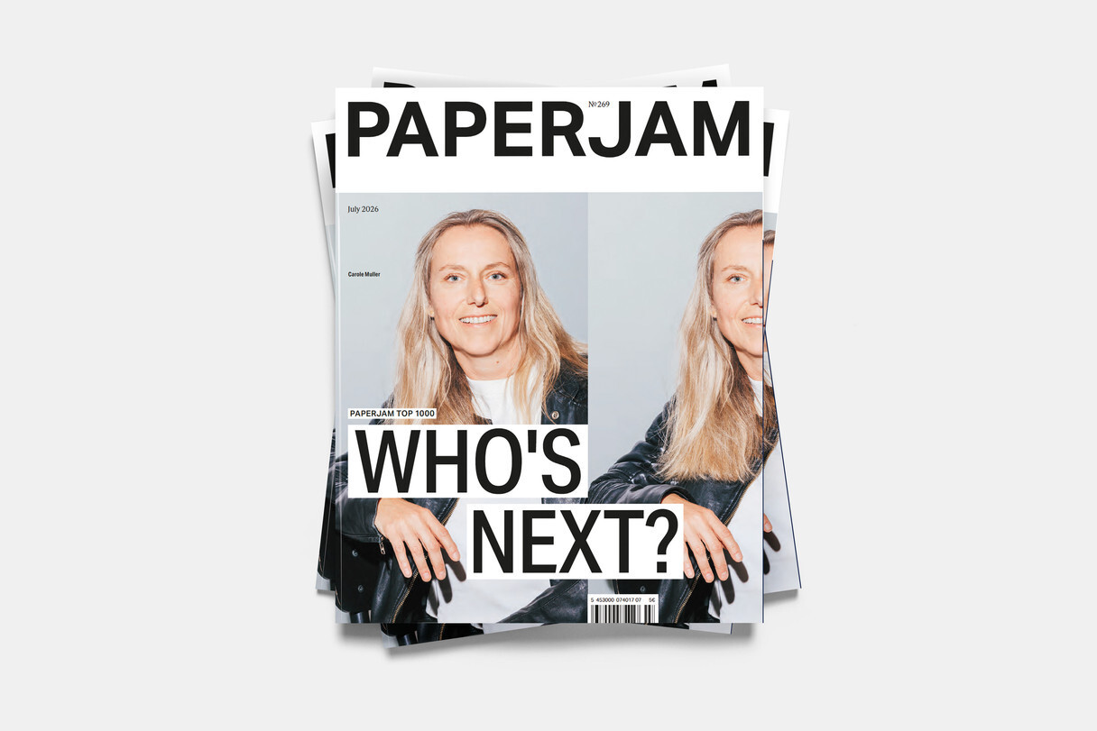 Carole Muller, CEO of Fischer, president of the Luxembourg Confederation and a winner of the Paperjam Top 100 2024, features on the cover of issue no. 269 of Paperjam.  (Cover: Julian Pierrot/Juliette Noblot)