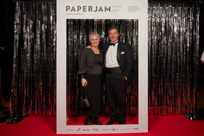 Sasha Baillie (Luxinnovation) et Nicolas Mackel (Luxembourg for Finance). (Photo: Eric Devillet/Maison Moderne)