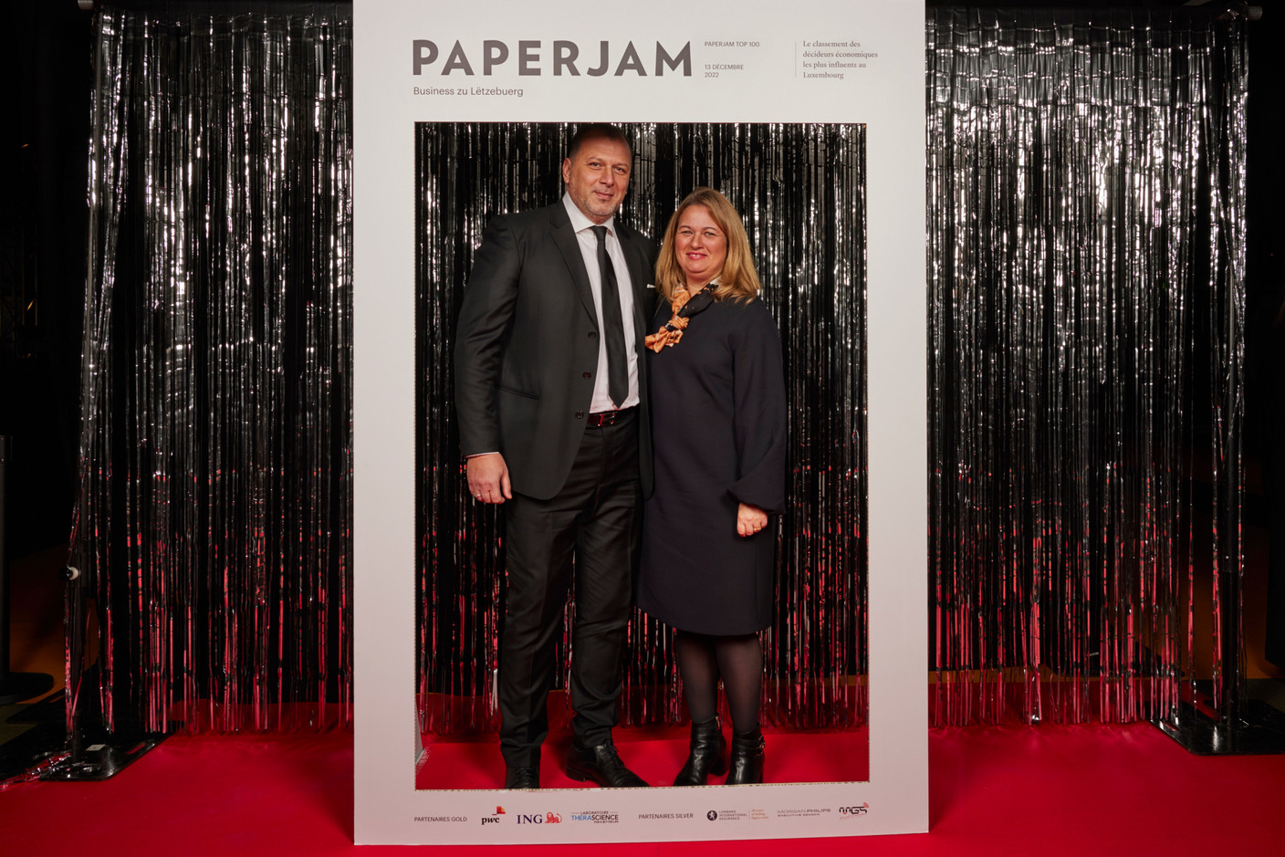 Pietro Marchione et Gaby Marchione (Groupe Marchione). (Photo: Eric Devillet/Maison Moderne)
