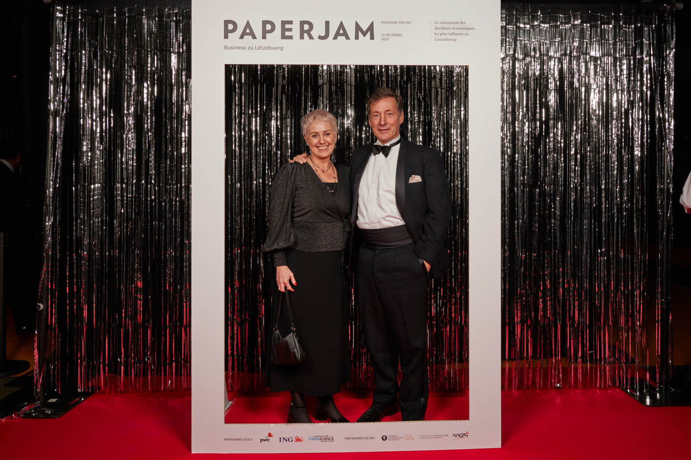 Sasha Baillie (Luxinnovation) et Nicolas Mackel (Luxembourg for Finance). (Photo: Eric Devillet/Maison Moderne)