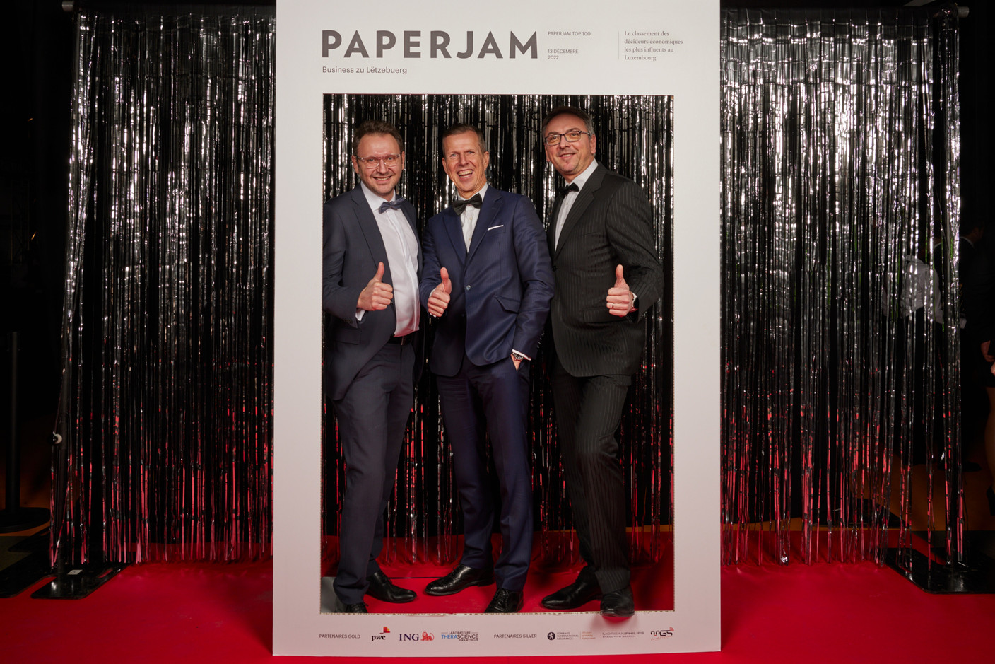 Johann Herz (LPEA), Pierre Weimerskirch (Apex) et Stéphane Pesch (LPEA). (Photo: Eric Devillet/Maison Moderne)
