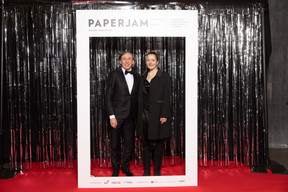 Jean-Pierre Agarra et Diane Merten (Laboratoire Therascience). (Photo: Guy Wolff/Maison Moderne)