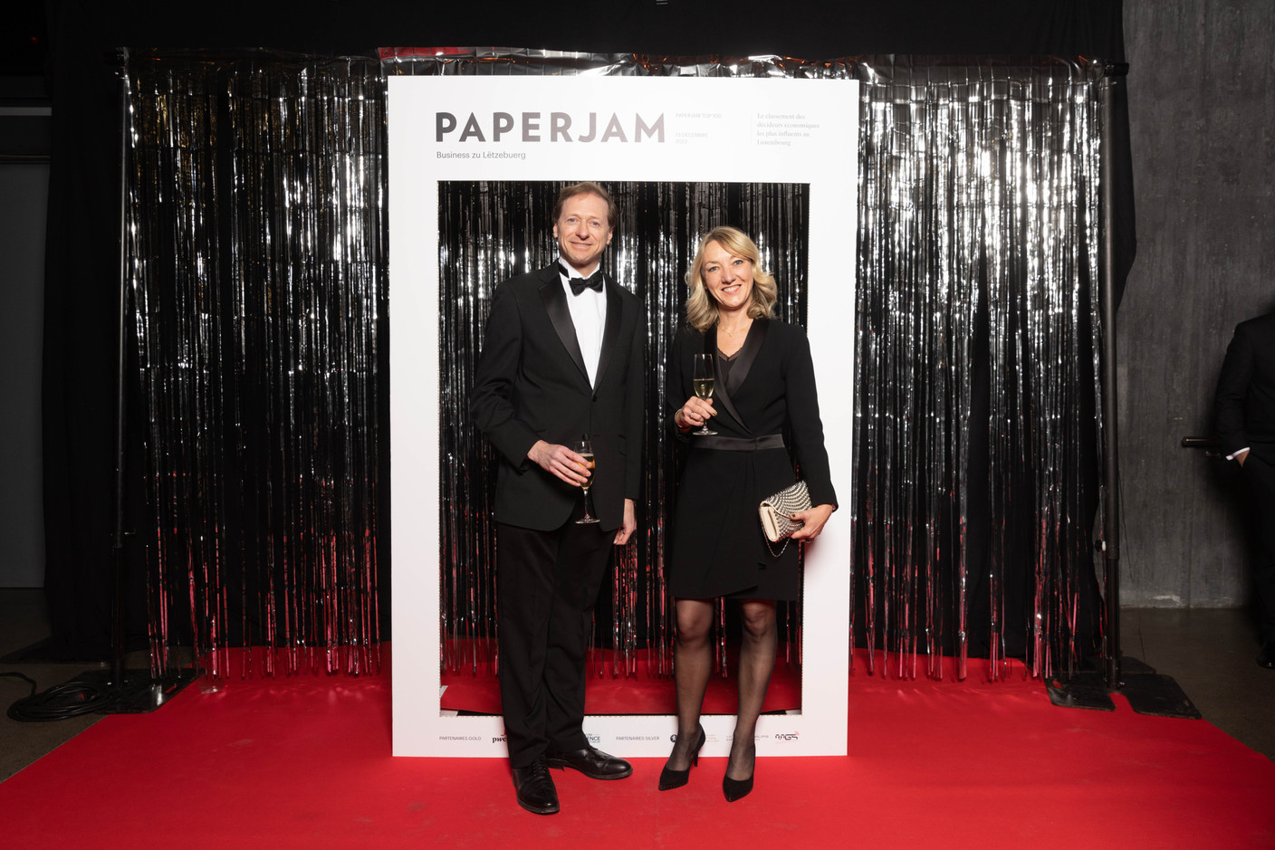 Dimitri Van der Mersch (Brederode) et Marie-Pierre Repplinger (Polestar Automotive Luxembourg). (Photo: Guy Wolff/Maison Moderne)