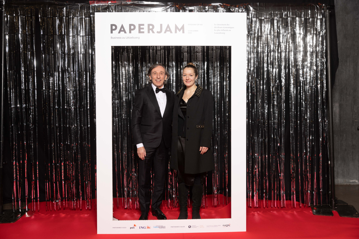 Jean-Pierre Agarra et Diane Merten (Laboratoire Therascience). (Photo: Guy Wolff/Maison Moderne)