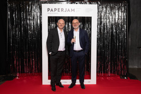 Pierre Thomas (Weinvest Capital Partners) et Frank Rosenbaum (CBRE Luxembourg). (Photo: Guy Wolff/Maison Moderne)