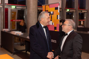 Bob Kneip (Kneip Management) and Youcef Damardji (Maison Moderne). (Photo: Romain Gamba/Maison Moderne)