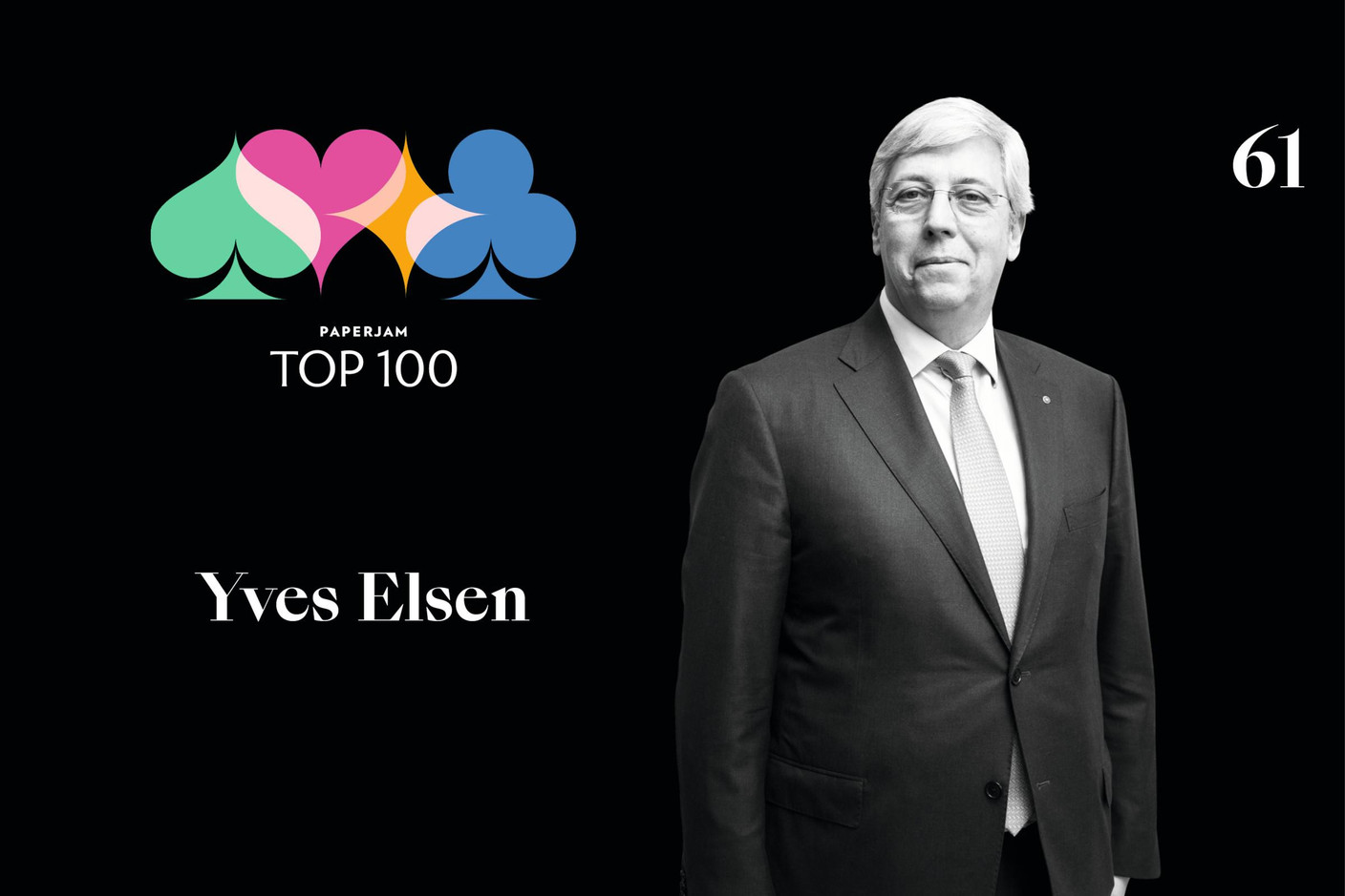 Yves Elsen, 61e du Paperjam Top 100. (Illustration: Maison Moderne)