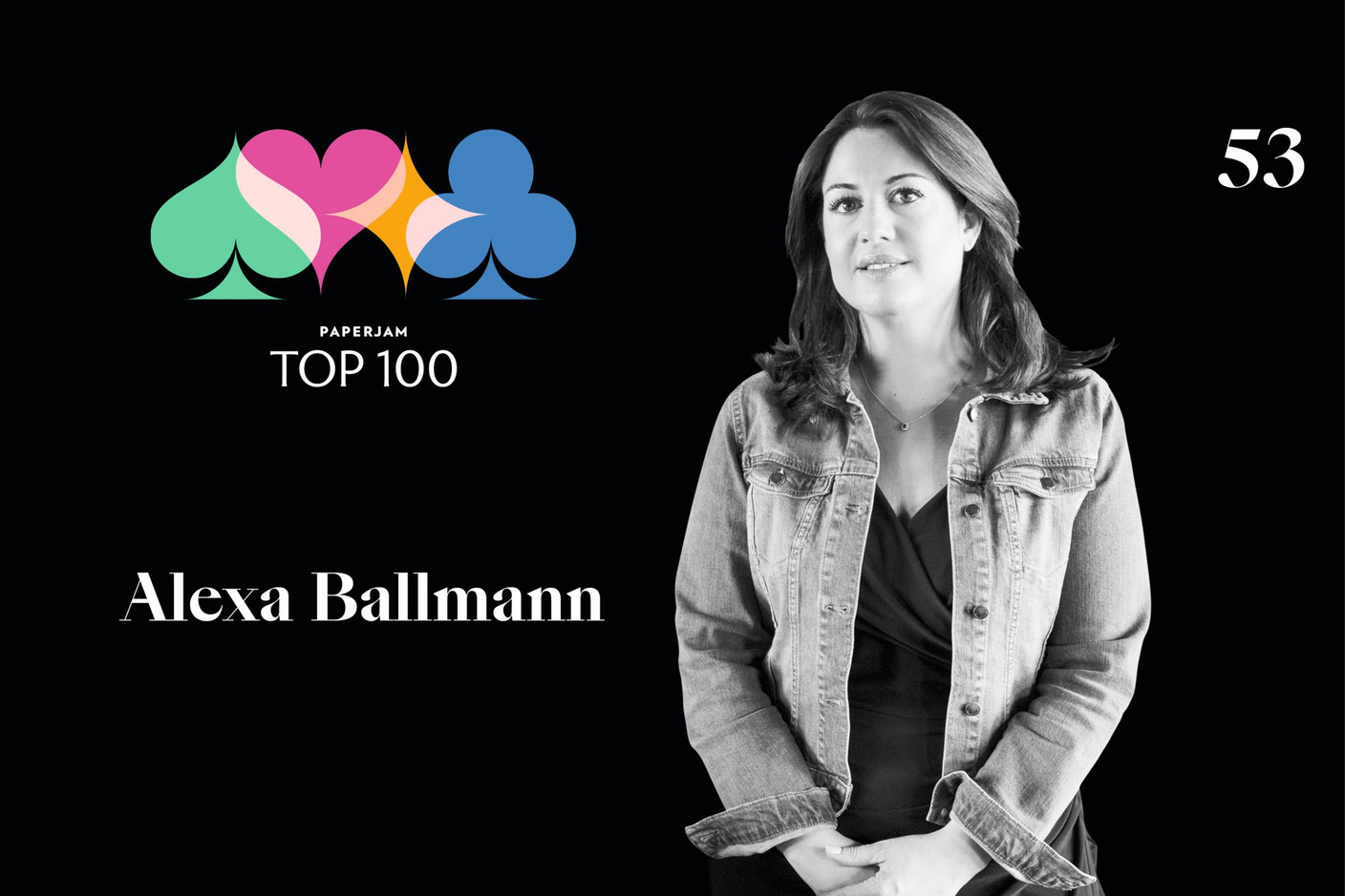 Alexa Ballmann, 53e du Paperjam Top 100. (Illustration: Maison Moderne)