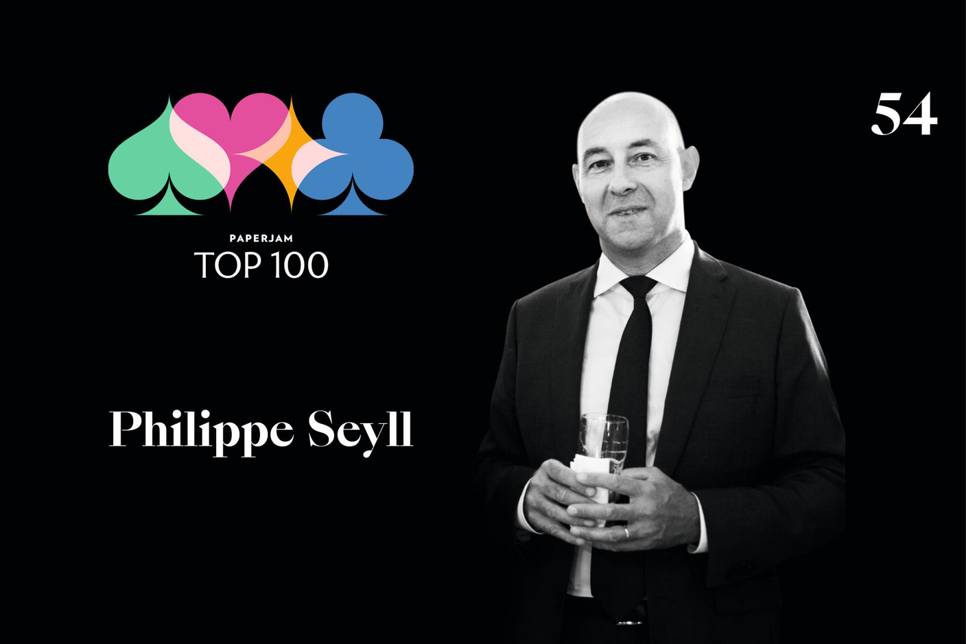 Philippe Seyll, 54e du Paperjam Top 100. (Illustration: Maison Moderne)