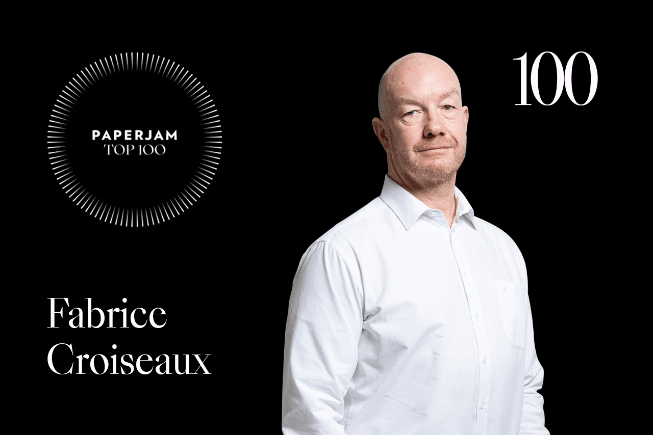 Fabrice Croiseaux, 100e du Paperjam Top 100. (Illustration: Maison Moderne)