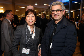 Isabelle Weill (Hunteed) et Shahram Agaajani (Metaform). (Photo: Eva Krins et Marie Russillo/MaisonModerne)