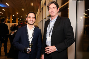 João Carreiro (Diligent Consulting) et Andrea Maramotti (Immotop.lu). (Photo: Eva Krins et Marie Russillo/MaisonModerne)
