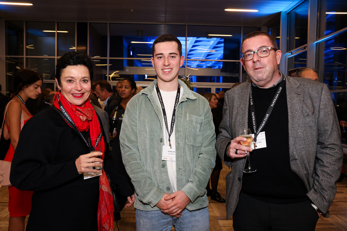 Netty Thines (Mediation), Pol Miller (LëtzeBurger) et Roby Eischen (Goblet Lavandier et Associés). (Photo: Eva Krins et Marie Russillo/MaisonModerne)