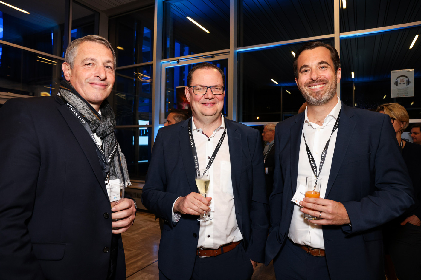 Jacques Piroux (Act Today), Jérôme Wiwinus (LALUX) et Jean-Pierre Schmit (Jemmic). (Photo: Eva Krins et Marie Russillo/MaisonModerne)
