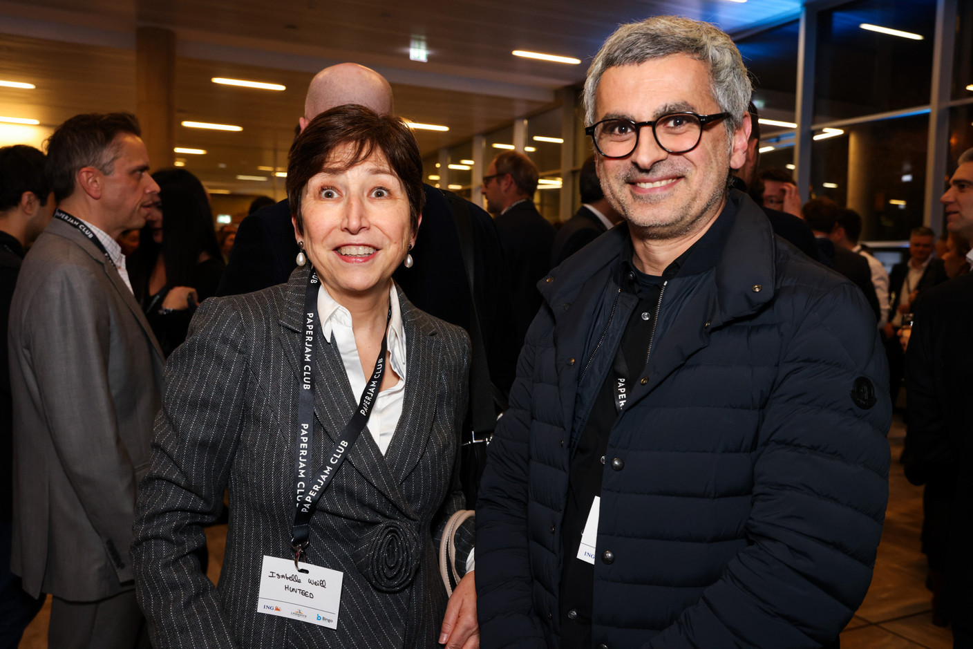 Isabelle Weill (Hunteed) et Shahram Agaajani (Metaform). (Photo: Eva Krins et Marie Russillo/MaisonModerne)