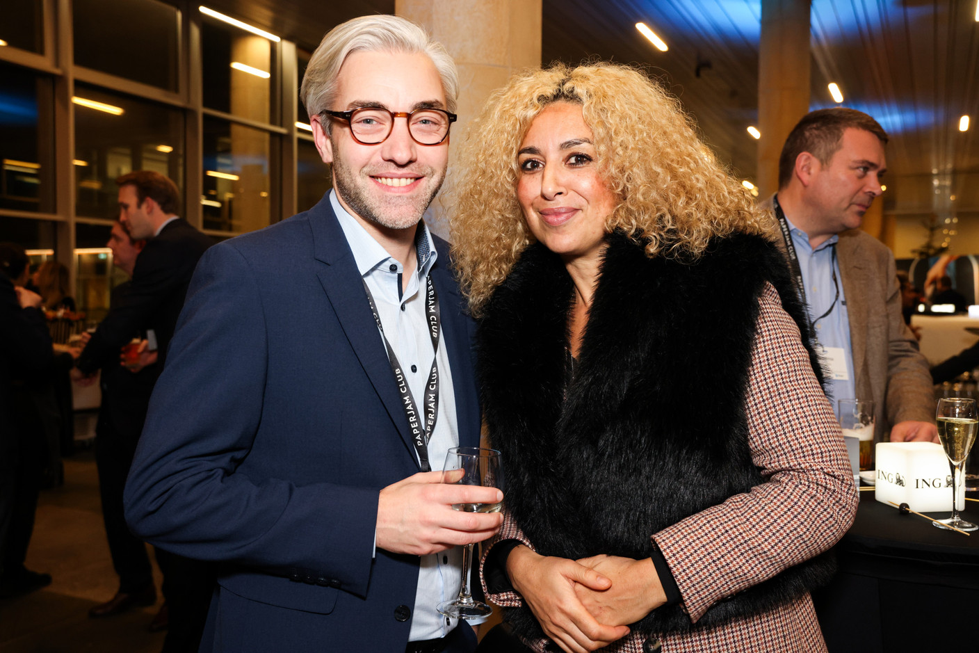 Pierre-Alexis Quirin (Maison Moderne) et Naouelle Tir (Prolingua). (Photo: Eva Krins et Marie Russillo/MaisonModerne)