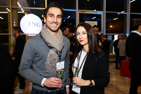 Maxime Talagas et Pauline Zavoli (Worldline Financial Services). (Photo: Eva Krins et Marie Russillo/Maison Moderne)