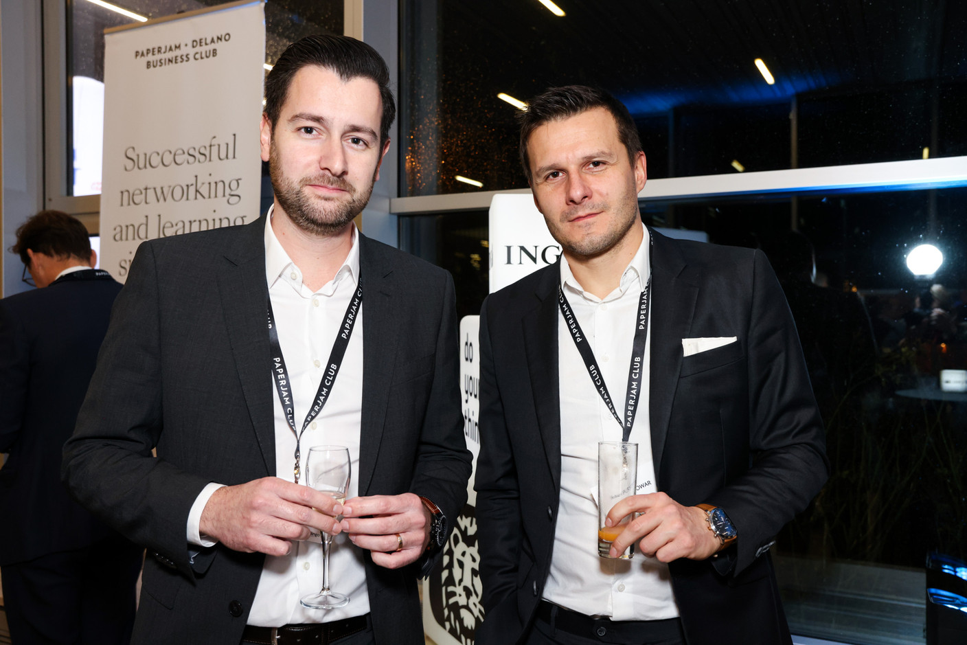 Pedro Paiva (The PM House) et Robert Pustowar (IMLUX). (Photo: Eva Krins et Marie Russillo/Maison Moderne)