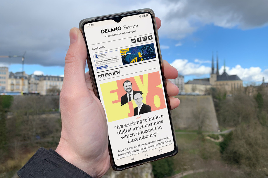 The Delano Finance newsletter serves professionals working in Luxembourg’s financial sector. Photo: Maison Moderne