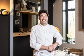 Chef Jean-Charles Albert's dishes are prepared using local ingredients from short supply chains.  (Photo: Marie Russillo/Maison Moderne)
